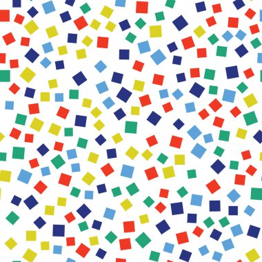 Kareler desen beyaz geometrik arka plan Enchanting rasgele kareler kaotik geometrik soyut