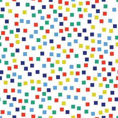 Kareler desen beyaz geometrik arka plan Sightly rasgele kareler kaotik geometrik soyut