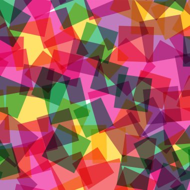 Kareler desen beyaz geometrik arka plan Mindblowing rasgele kareler kaotik geometrik soyut