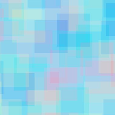 Kareler desen açık mavi geometrik renkli büyüleyici rasgele kareler geometrik soyut