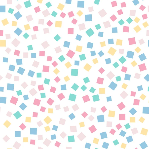 Kareler desen beyaz geometrik arka plan takdire değer rasgele kareler kaotik geometrik soyut