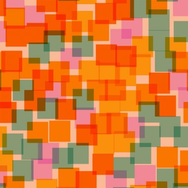 Kareler desen geometrik pembe büyüleyici rasgele kareler kaotik geometrik soyut