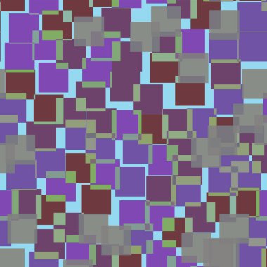 Kareler desen açık mavi geometrik renkli hoş rasgele kareler geometrik soyut