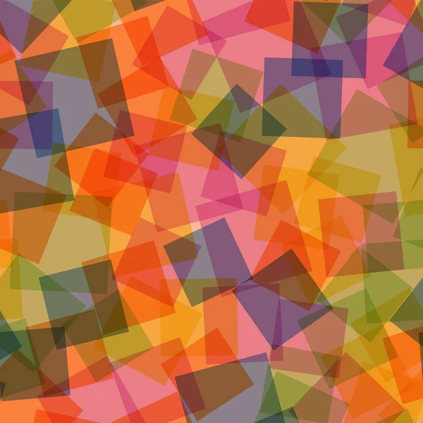 Абстрактный квадратный шаблон Розовый геометрический фон Очарование случайных квадратов Геометрический хаос — стоковый вектор