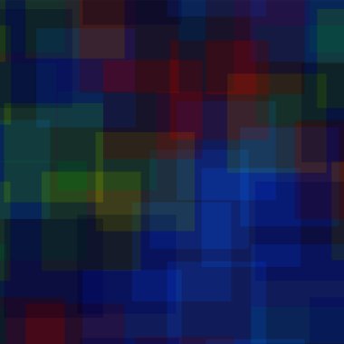 Desen derin mavi geometrik arka plan şaşılacak rasgele kareler geometrik soyut kareler