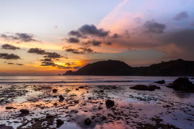 Endonezya Java Adası'nda günbatımı