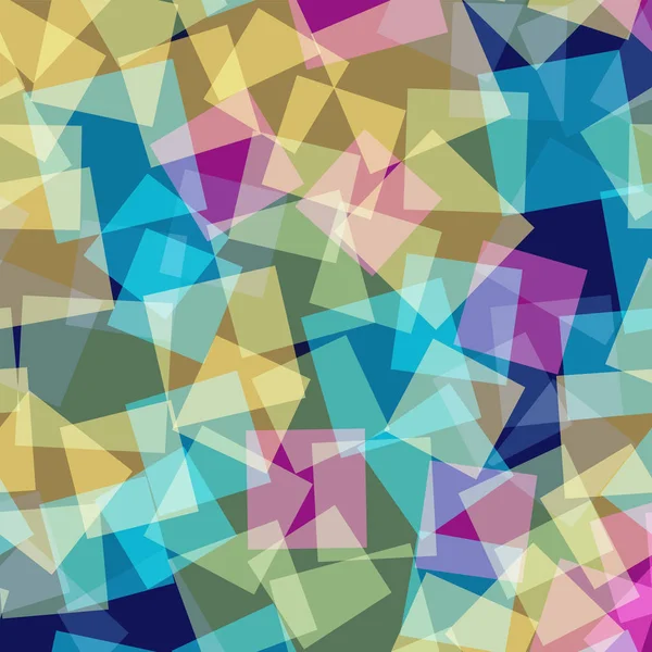 Soyut desen derin mavi geometrik arka plan Ideal rasgele kareler geometrik kaotik kareler