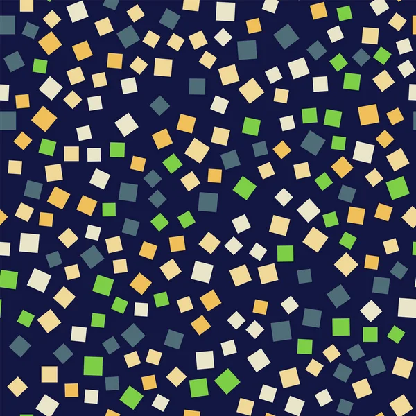 Soyut desen derin mavi geometrik arka plan Yüce rasgele kareler geometrik kaotik kareler