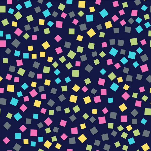 Desen derin mavi geometrik arka plan fantastik rasgele kareler geometrik soyut kareler