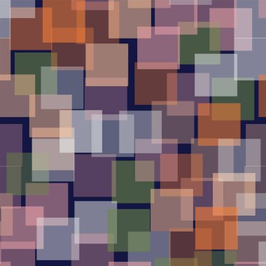 Soyut desen derin mavi geometrik arka plan hoş rasgele kareler geometrik kaotik kareler