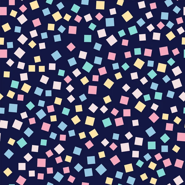 Desen derin mavi geometrik arka plan Overwhelming rasgele kareler geometrik soyut kareler