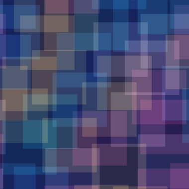 Desen derin mavi geometrik arka plan nefes kesen rastgele kareler geometrik soyut kareler