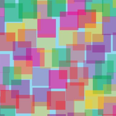 Kareler desen açık mavi geometrik renkli nefes kesen rastgele kareler geometrik soyut