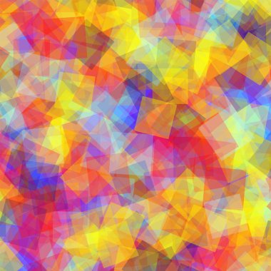 Kareler desen açık mavi geometrik renkli meraklı rasgele kareler kaotik geometrik soyut