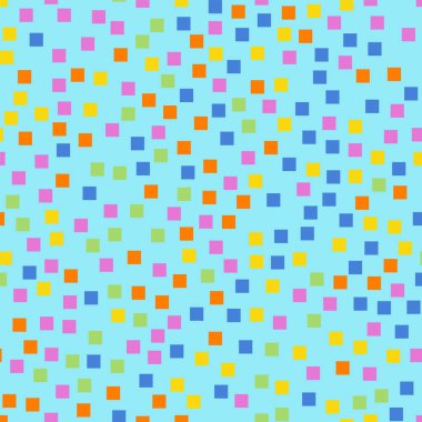 Soyut kareler mavi geometrik arka plan büyük rasgele kareler geometrik kaotik dekor desen