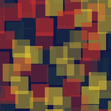 Desen derin mavi geometrik arka plan cazip rasgele kareler geometrik soyut kareler