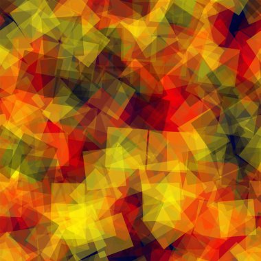 Soyut desen derin mavi geometrik arka plan iyi rastgele kareler geometrik kaotik kareler