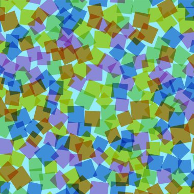 Soyut desen mavi geometrik arka plan harika rasgele kareler geometrik kaotik kareler