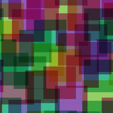 Soyut desen mavi geometrik arka plan şaşaalı rasgele kareler geometrik kaotik kareler