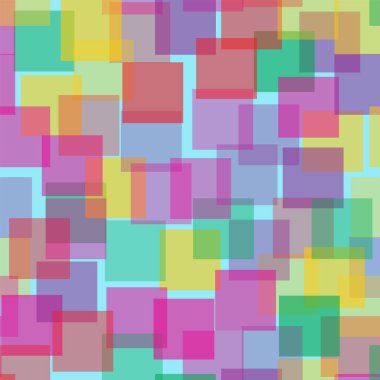 Soyut kareler mavi geometrik arka plan Ravishing rasgele kareler kaotik geometrik desen