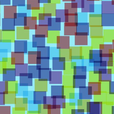 Soyut kareler mavi geometrik arka plan Enchanting rasgele kareler kaotik geometrik desen