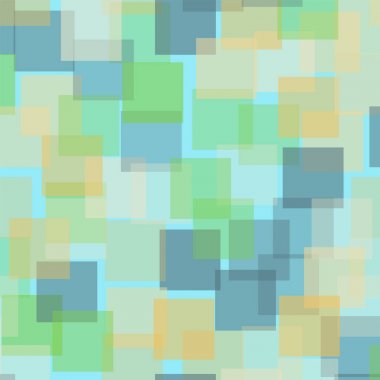 Soyut kareler mavi geometrik arka plan ilahi rasgele kareler geometrik kaotik dekor desen