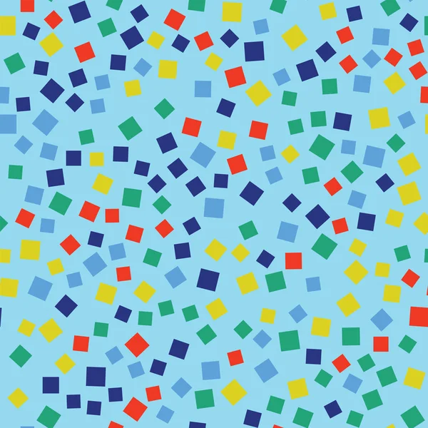 Kareler desen açık mavi geometrik renkli getiriliyor rasgele kareler geometrik soyut