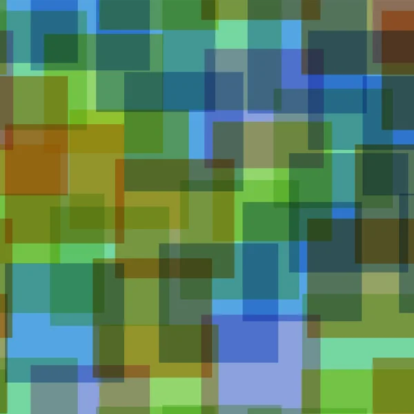 Αφηρημένη πλατείες μοτίβο μπλε φόντο γεωμετρικά όμορφες πλατείες τυχαίο γεωμετρικό χαοτική διακόσμηση — Διανυσματικό Αρχείο