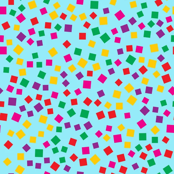 Soyut desen mavi geometrik renkli düzgün rasgele kareler geometrik kaotik kareler