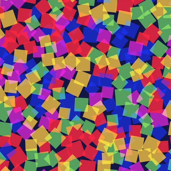 Soyut desen derin mavi geometrik arka plan nadir rasgele kareler geometrik kaotik kareler