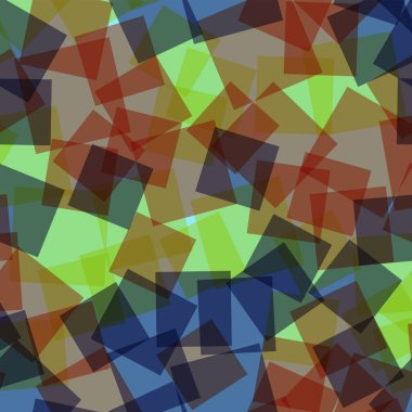 Soyut desen mavi geometrik arka plan çok güzel rasgele kareler geometrik kaotik kareler