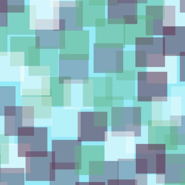 Soyut desen mavi geometrik arka plan Mesmeric rasgele kareler geometrik kaotik kareler