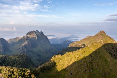 Chiang Mai province Tayland en iyi Chiang Dao dağda üzerinden görüntülemek