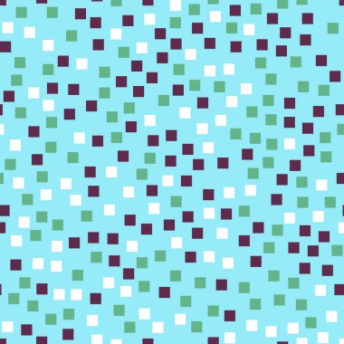 Soyut kareler mavi geometrik arka plan Bewitching rasgele kareler kaotik geometrik desen