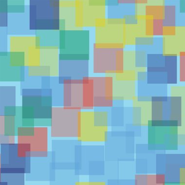 Kareler desen açık mavi geometrik renkli ilginç rasgele kareler geometrik soyut