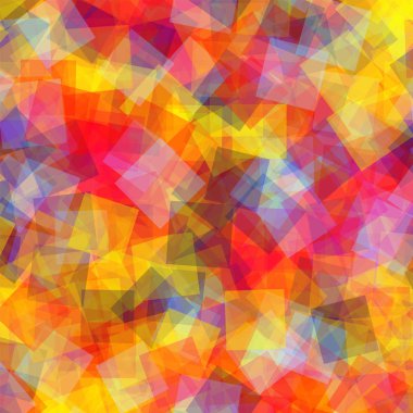 Kareler desen turuncu geometrik arka plana Enchanting rasgele kareler kaotik geometrik soyut