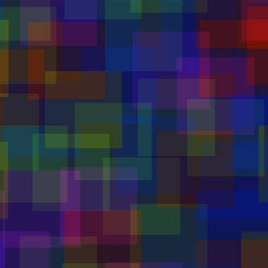 Desen derin mavi geometrik arka plan cazip rasgele kareler geometrik soyut kareler