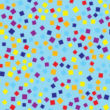 Kareler desen açık mavi geometrik renkli dikkate değer rasgele kareler geometrik soyut