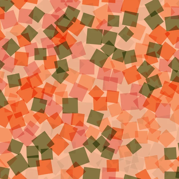 Abstrakcyjne kwadraty wzór różowy tło geometrycznych Enchanting losowe kwadratów geometryczne chaotyczne — Wektor stockowy