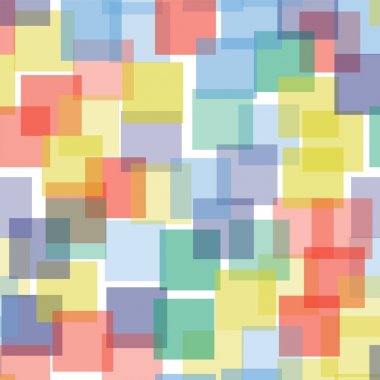 Kareler desen beyaz geometrik arka plan Bewitching rasgele kareler kaotik geometrik soyut