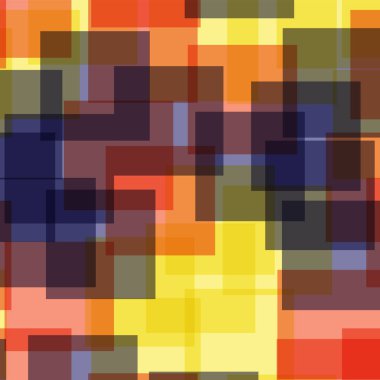 Kareler desen beyaz geometrik arka plan şaşırtıcı rasgele kareler kaotik geometrik soyut