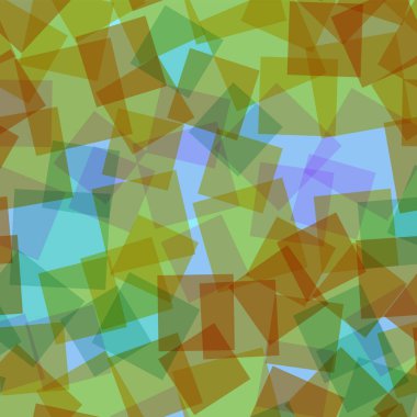 Soyut kareler mavi geometrik arka plan serin rasgele kareler geometrik kaotik dekor desen