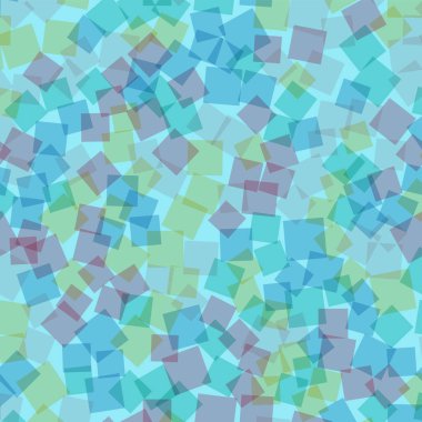 Soyut desen geometrik arka plan mavi zarif rasgele kareler geometrik kaotik kareler