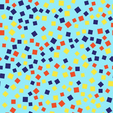 Soyut desen mavi geometrik arka plan Sightly rasgele kareler geometrik kaotik kareler