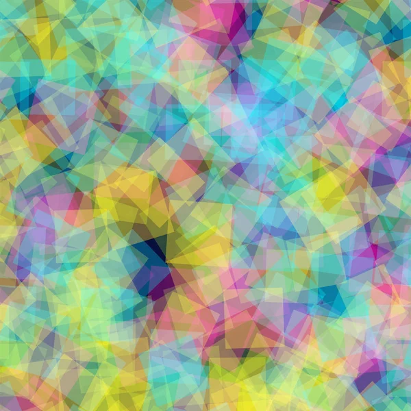 Abstraktní čtverce vzoru Deep blue geometrické pozadí spravedlivé náhodné čtverce geometrický chaotické — Stockový vektor
