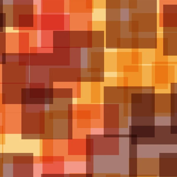 Vierkanten patroon witte geometrische achtergrond betoverende willekeurige pleinen meetkundige chaotische abstract — Stockvector