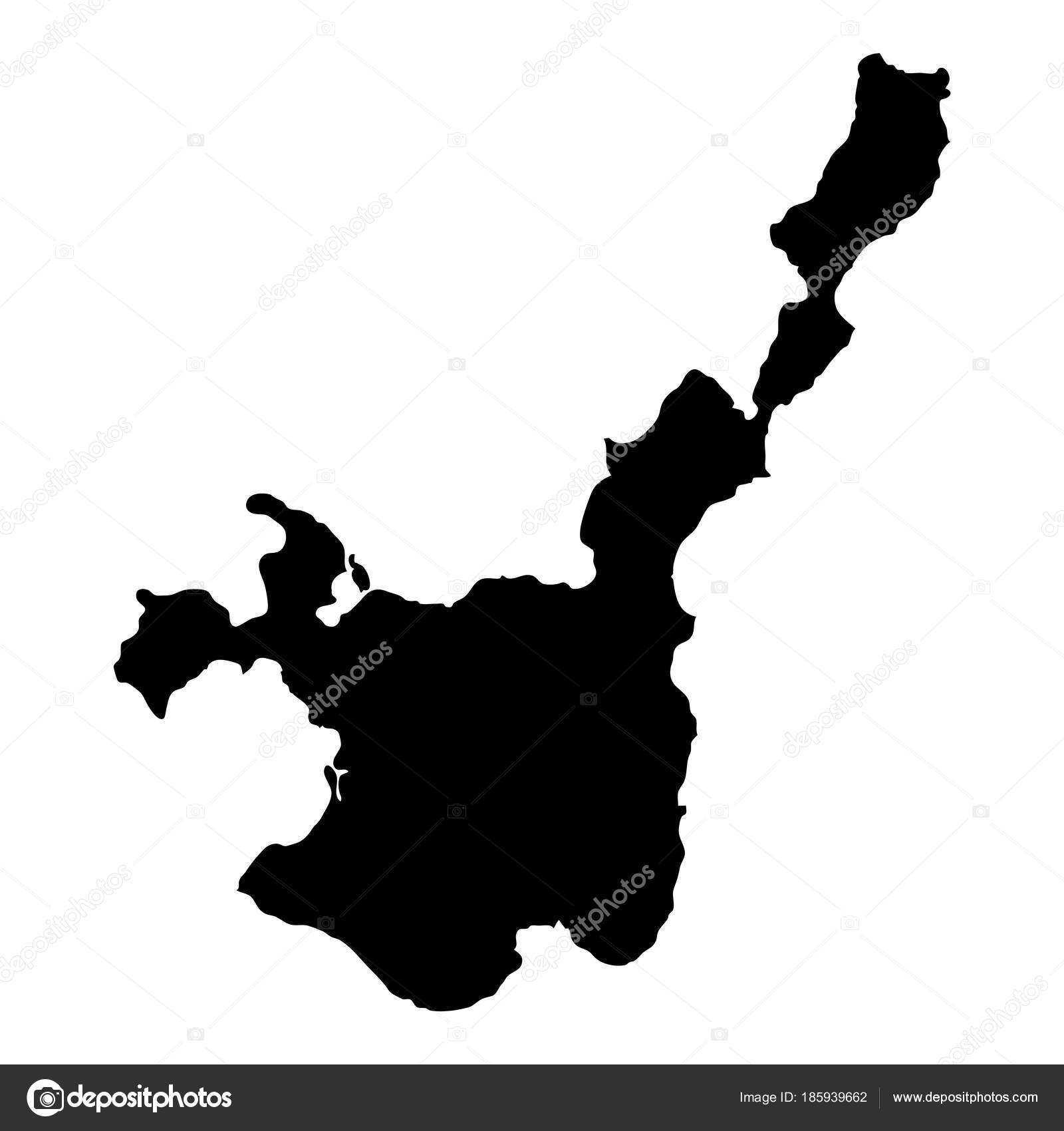 Ishigaki Map Island Silhouette Icon Isolated Ishigaki Black Map Outline Vector Illustration Vector Image By C Gagarych Vector Stock