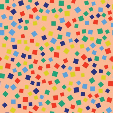 Kareler desen geometrik pembe olağanüstü rasgele kareler kaotik geometrik soyut