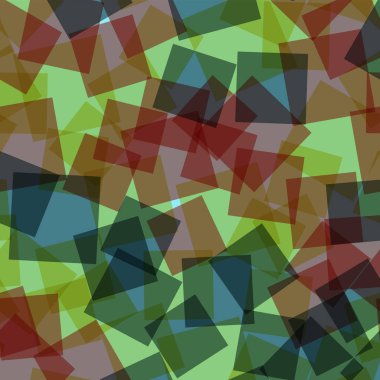 Soyut desen mavi geometrik arka plan görkemli rasgele kareler geometrik kaotik kareler