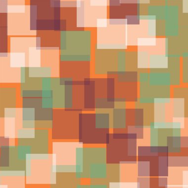 Soyut desen turuncu geometrik arka plan çok güzel rasgele kareler geometrik kaotik kareler